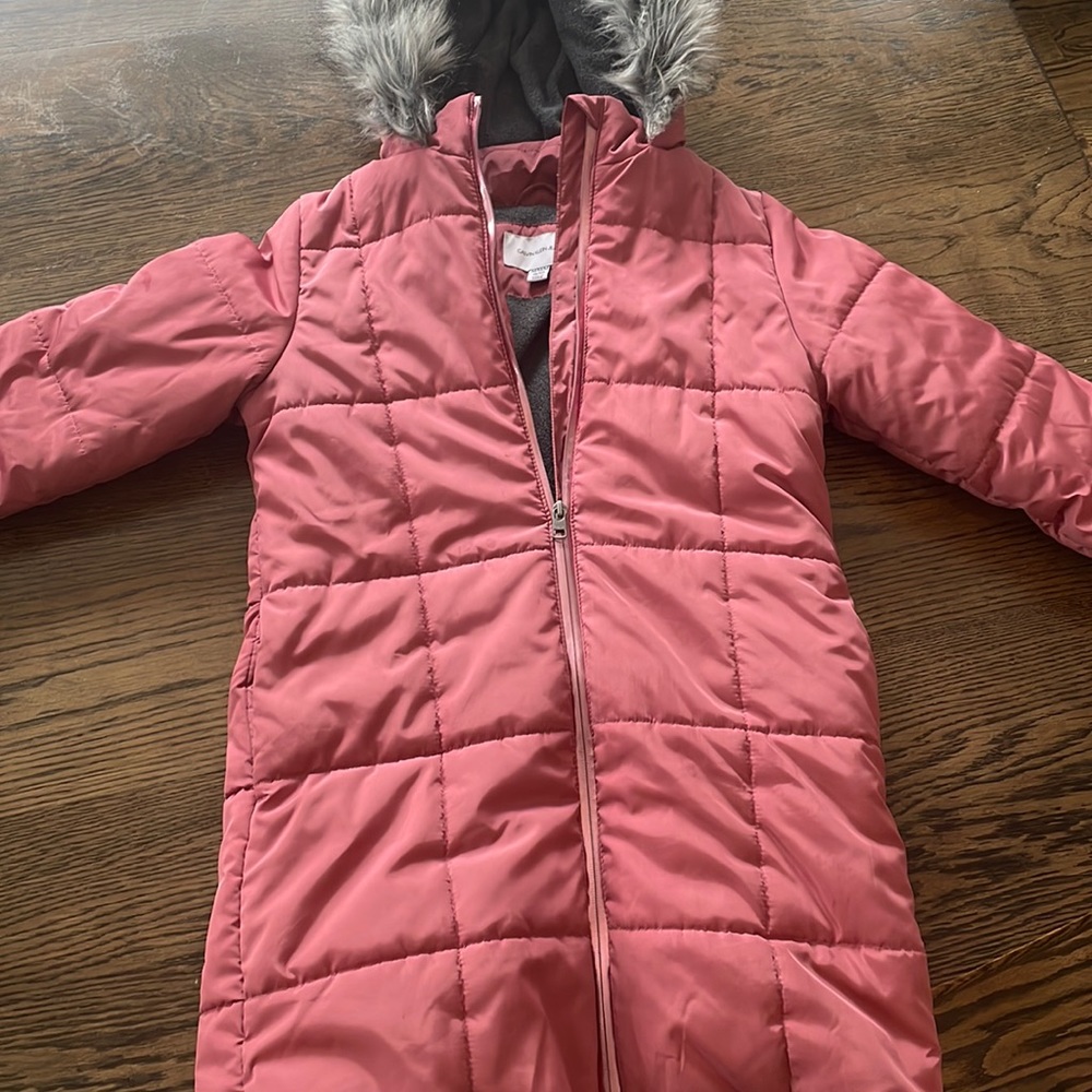 Calvin Klein pinkish/purple girls winter coat